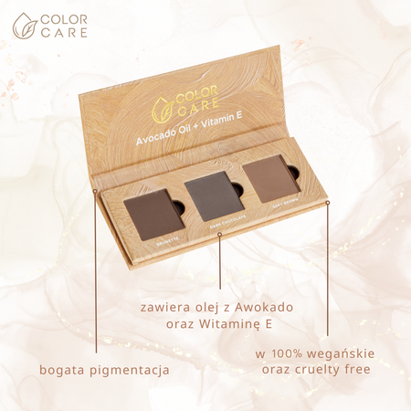 Refill - Puder do Brwi Wegański - Dark Chocolate