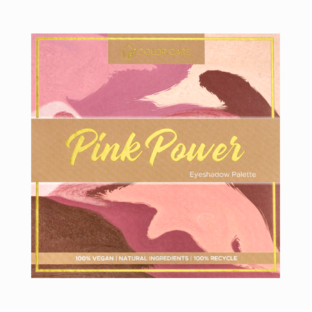 Paleta Cieni do Powiek Wegańska – Pink Power