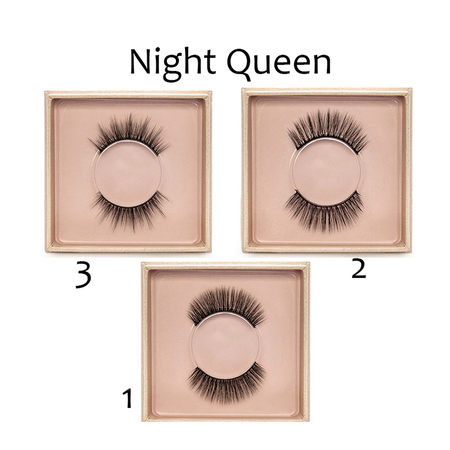 Magnetyczne rzęsy na pasku - Strip Lashes – Night Queen 1M