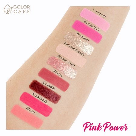 Paleta Cieni do Powiek Wegańska – Pink Power