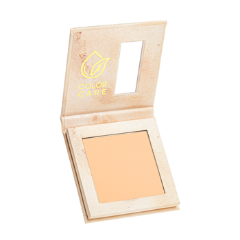 Puder Prasowany Wegański – 01 Dark Beige