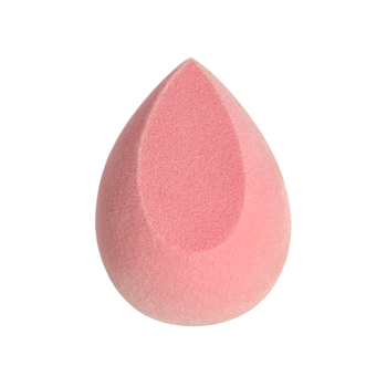 Beauty Sponge – Welurowa gąbka do makijażu – Różowa Ścięta