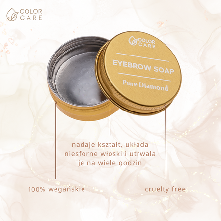 Mydełko do Stylizacji Brwi Wegańskie – Pure Diamond